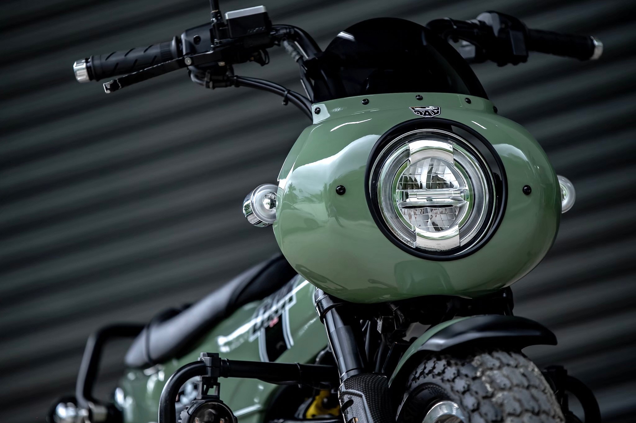 หน้ากากขนมปัง Dax125 MOTOLORD Bun mask 2900฿