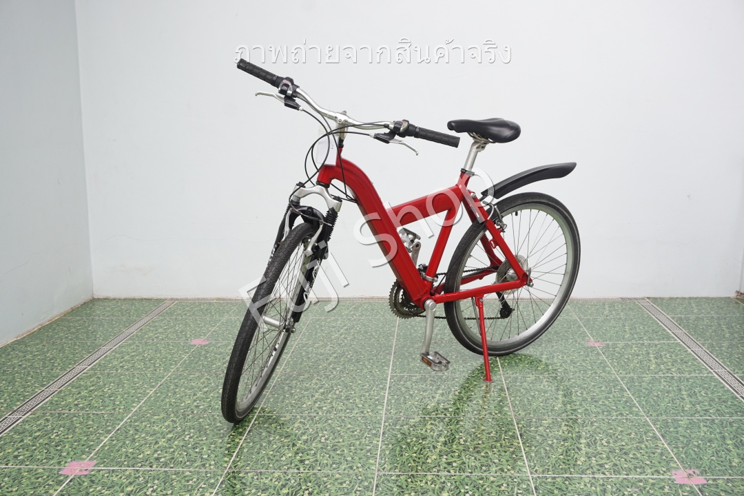 จักรยานเสือภูเขาญี่ปุ่น - ล้อ 26 นิ้ว - มีเกียร์ - มีโช๊ค - อลูมิเนียม - BMW Coca Cola - สีแดง [จักรยานมือสอง]