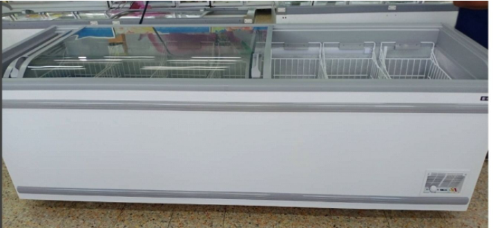 ตู้แช่แข็งฝากระจกโค้ง SANDEN SNC-0953 ( 33.9 คิว ) ขนาด 250 ซม