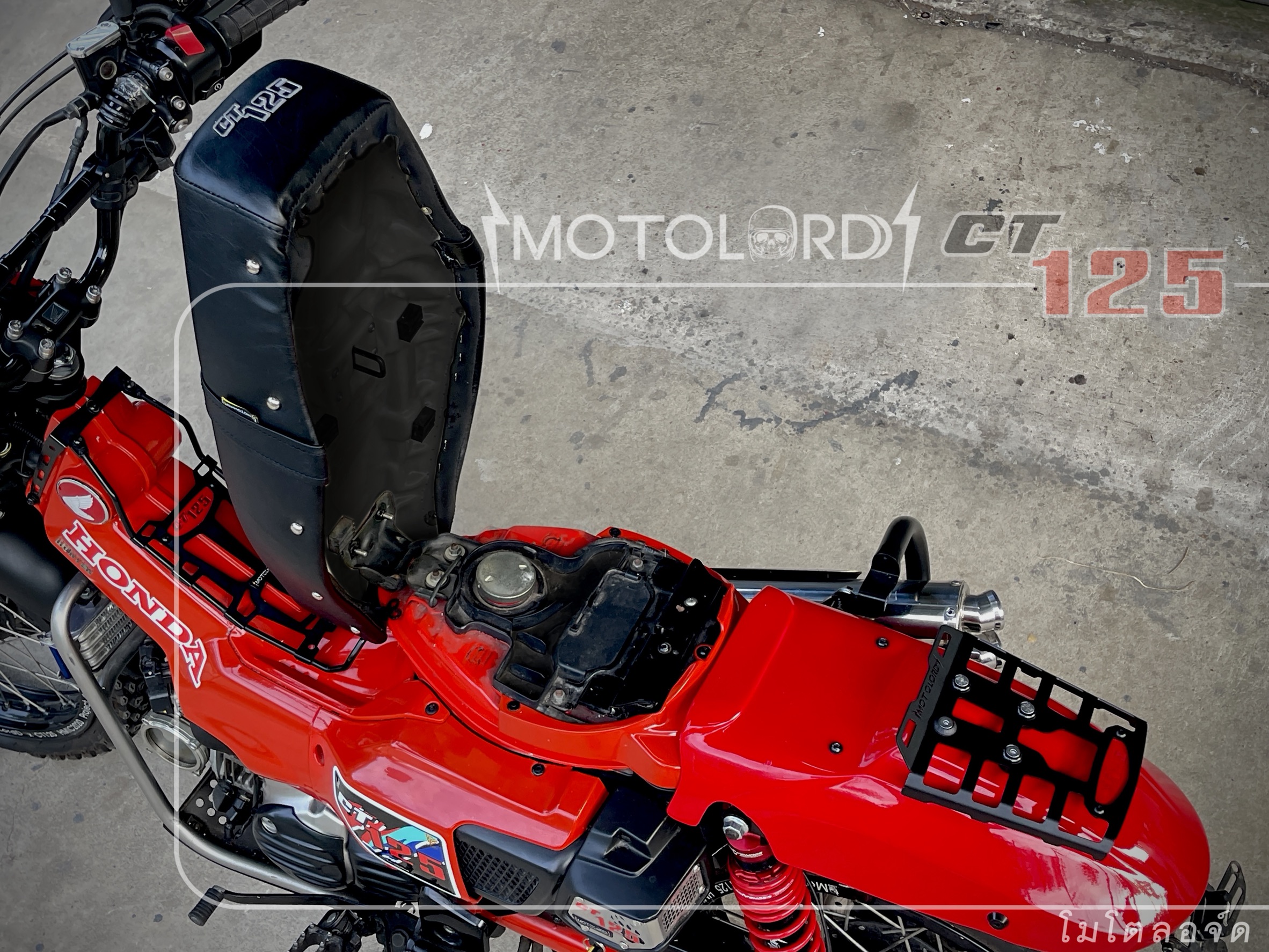 MotolordD CT125 Retro Sporty #murazakishop #ท้ายการไฟฟ้า