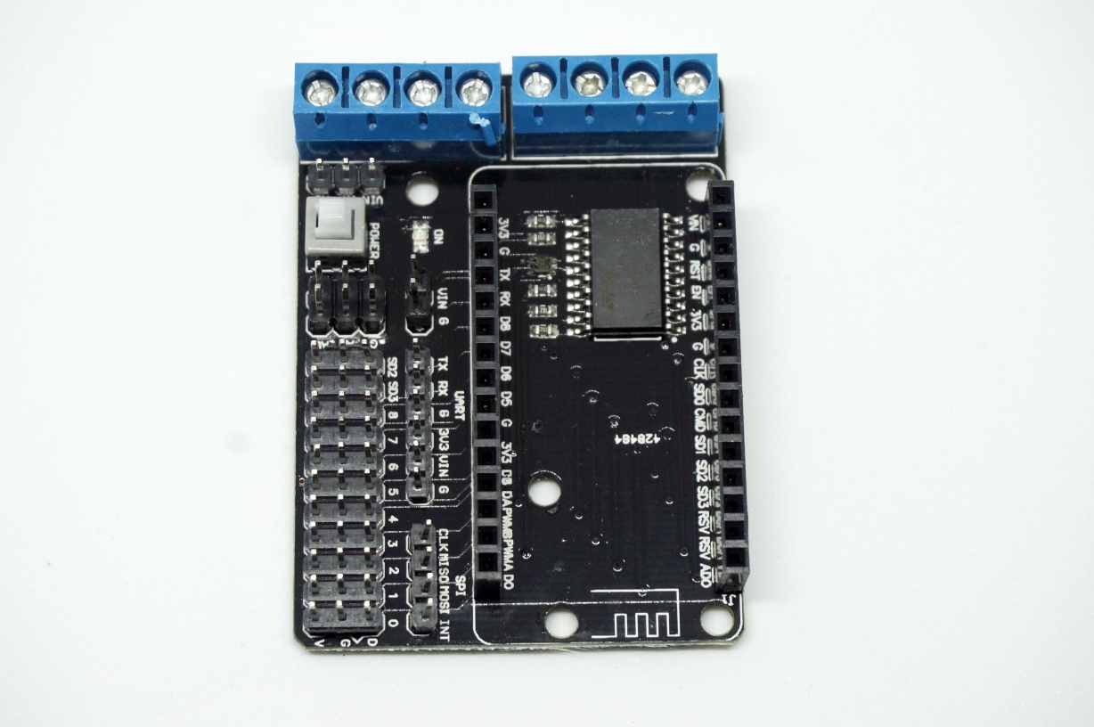 NodeMCU V2 Motor Shield Board (L293D)