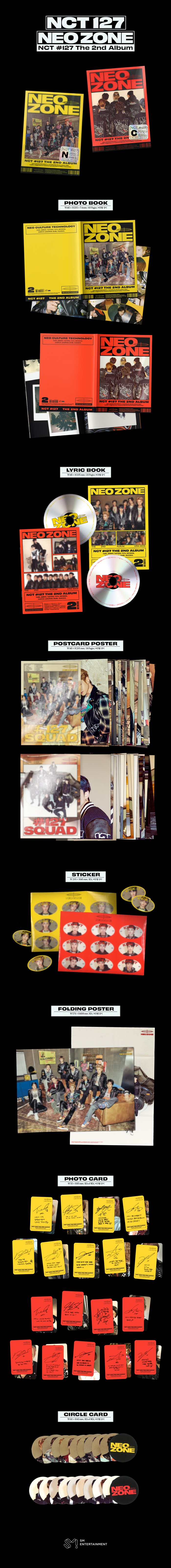 [PRE-ORDER] NCT 127 - 2nd Album "NCT #127 NEO ZONE"