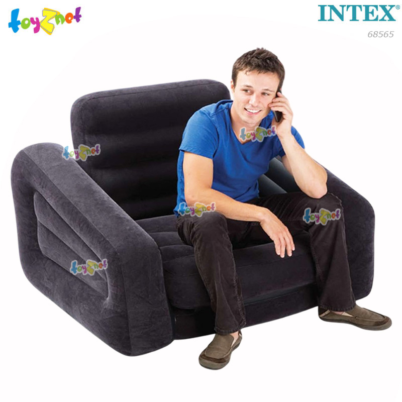 Intex Pull-Out Chair 1.09x2.18x0.66 m (Black) [No water bottle holder] no.68565