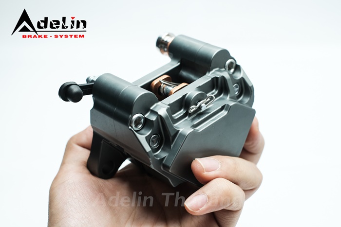 ปั้มADELIN ปั้มล่าง 2 Pot Adl-28 ราคา 1970 บาท ตัวใหม่ มี 4 สี แดง , ดำ , เทา , ทอง