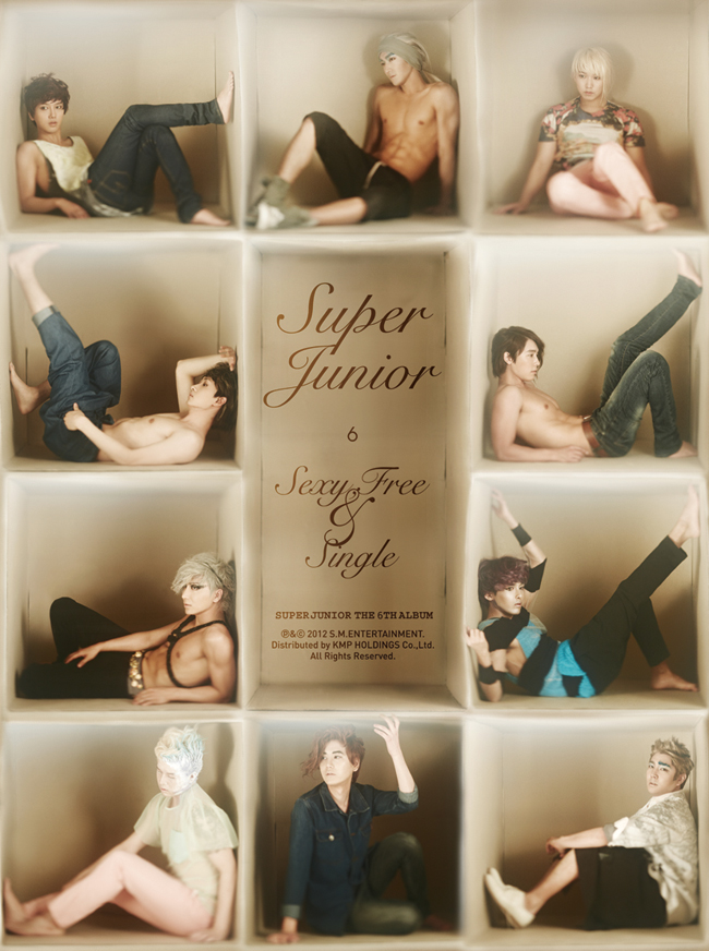 [PRE-ORDER] Super Junior - 6th Album "Sexy, Free & Single" (B Ver.)