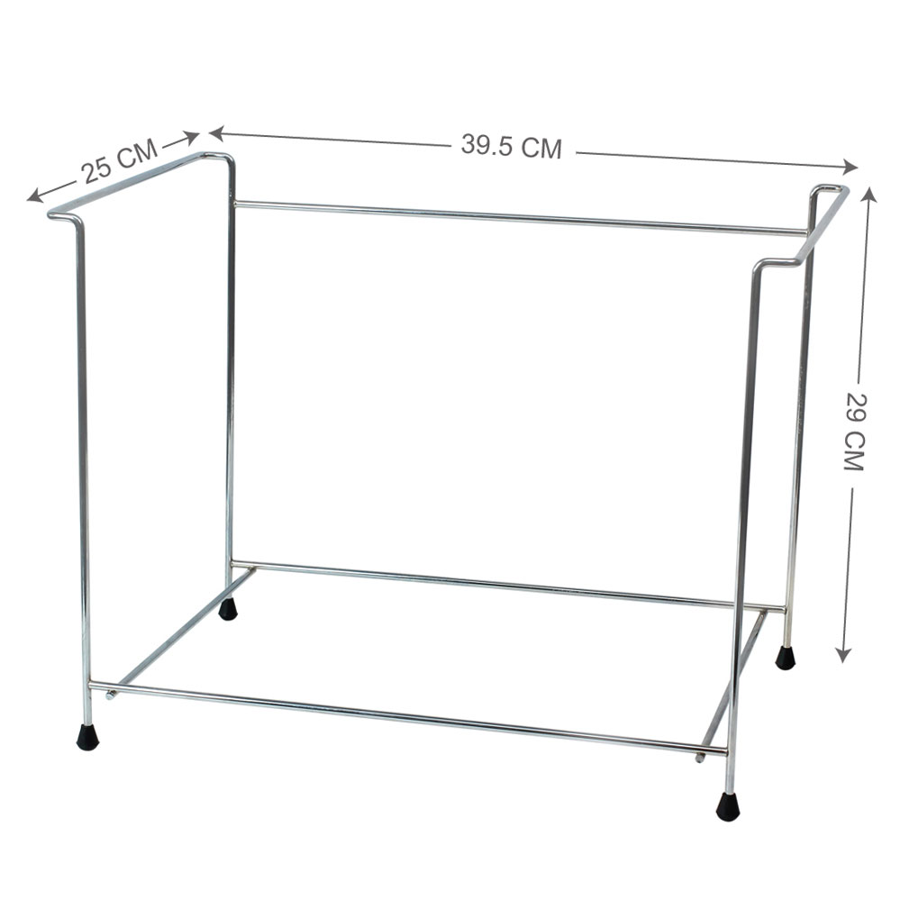 โครงเหล็กชุบโครเมี่ยม ขาตั้งแฟ้มแขวน F4