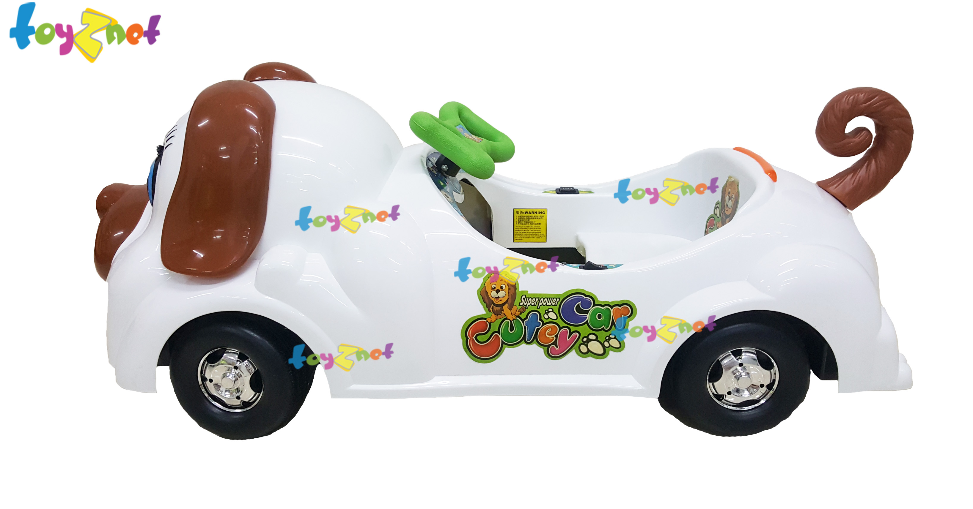 Toyznet ส่งฟรี รถแบตเตอรี่บังคับวิทยุลายสุนัข รุ่น 1689
