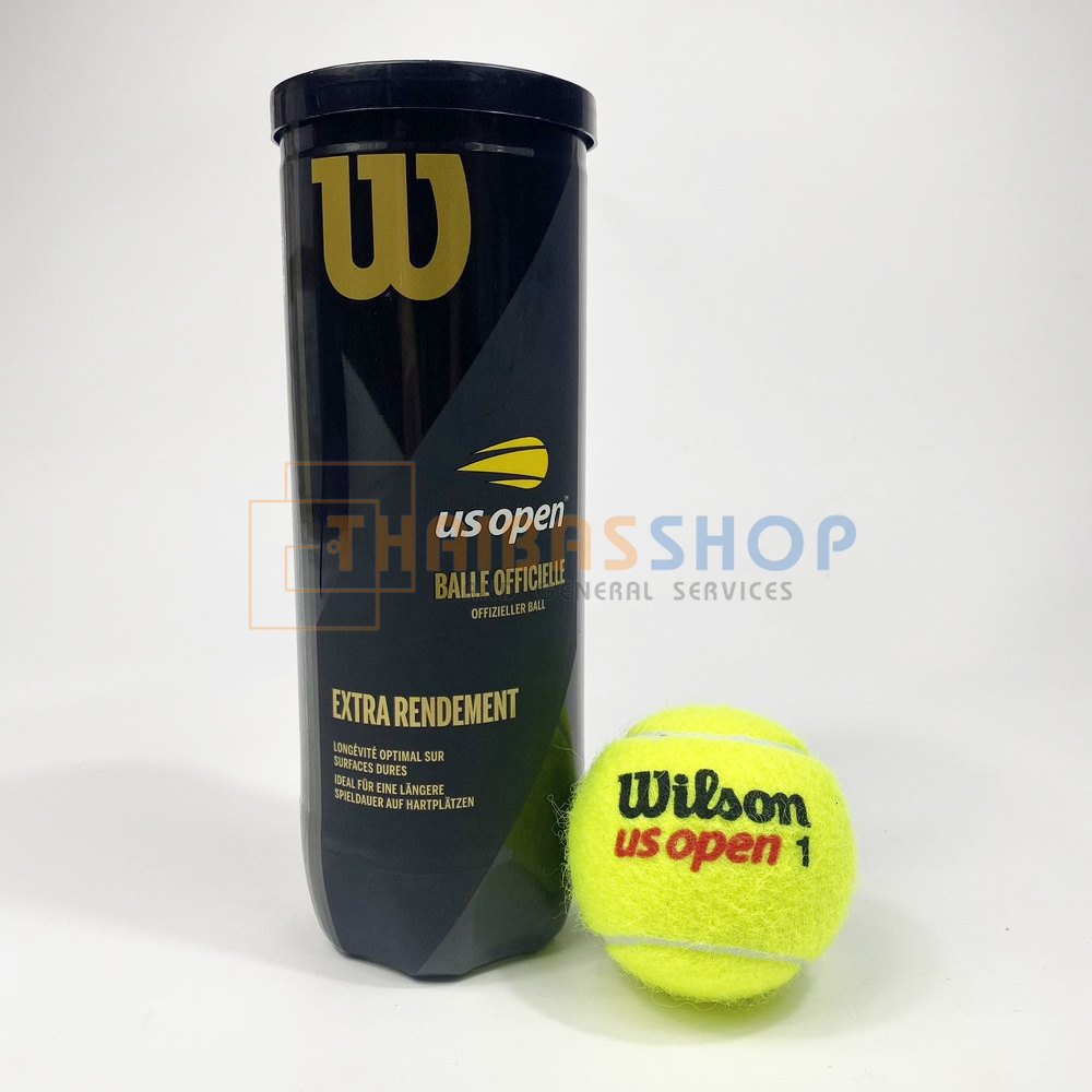 (ของแท้ 100%) ลูกเทนนิส Wilson Tennis Ball US Open XD ใช้ในการแข่งขัน บรรจุ 3 ลูก