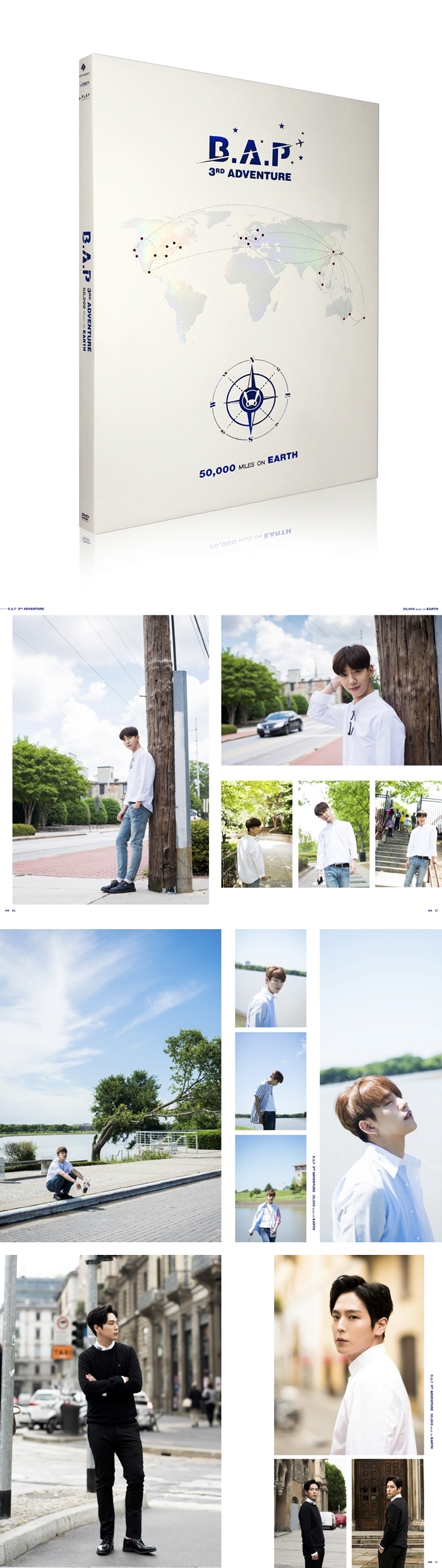 [PRE-ORDER] B.A.P - 3rd ADVENTURE "50,000 MILES ON EARTH"