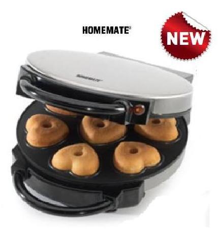 เครื่องอบวาฟเฟิล Homemate โดนัท หัวใจ