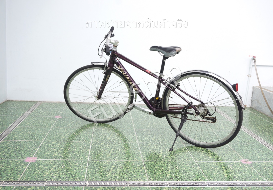 จักรยานไฮบริดญี่ปุ่น - ล้อ 700c - มีเกียร์ - อลูมิเนียม - Specialized Elites Vita - น้ำตาล [จักรยานมือสอง]