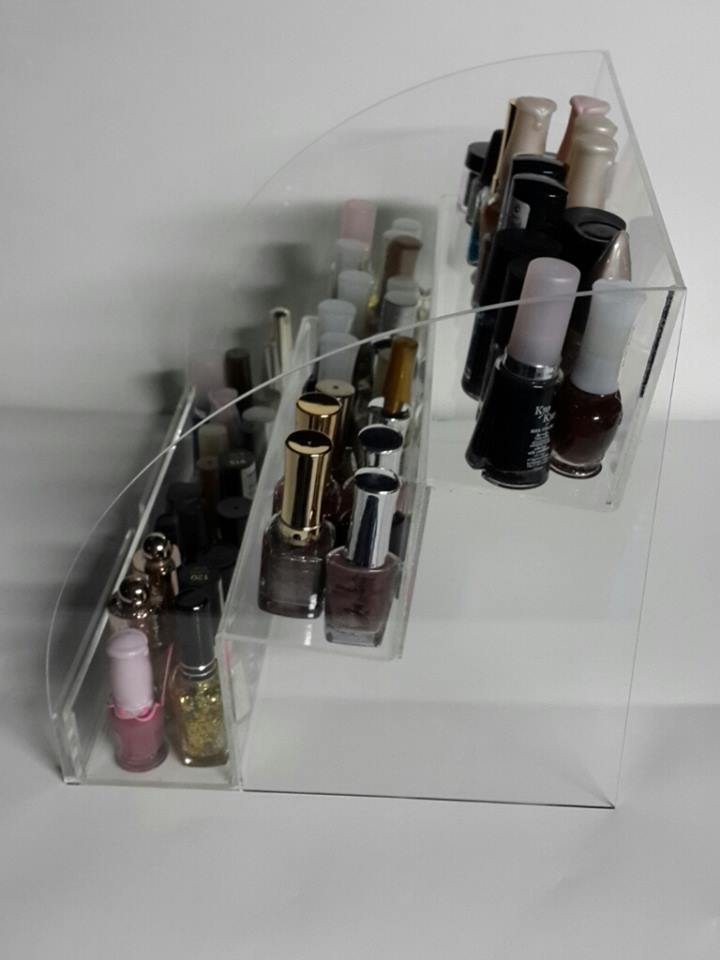 ชั้นวางขวดน้ำยาทาเล็บ