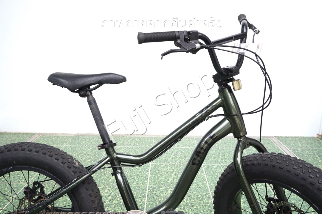 จักรยานญี่ปุ่น - ล้อ 20 นิ้ว - มีเกียร์ - อลูมิเนียม - Calle - สีเขียว [จักรยานมือสอง]