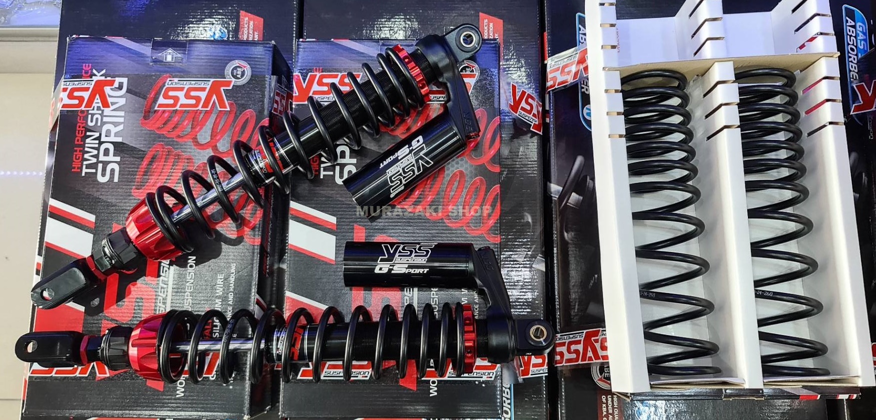 โช็ค YSS NEW FORZA 300-350 Smooth TG302-430TRL-03-888A BLACK SERIES G-SPORT ทุกรุ่นแถมสปิงแข็งมาให้ 1คู่