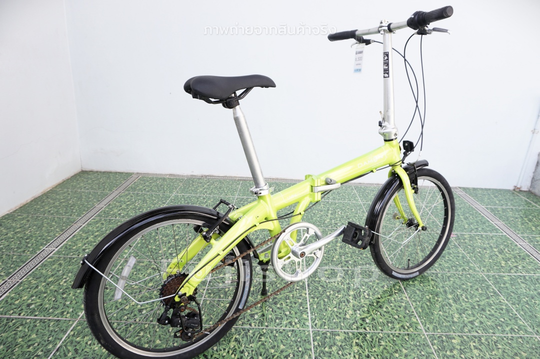 จักรยานพับได้ญี่ปุ่น - ล้อ 20 นิ้ว - เกียร์ 7 สปีด - อลูมิเนียม - Dahon Vybe D7 - สีเขียว [จักรยานมือสอง]