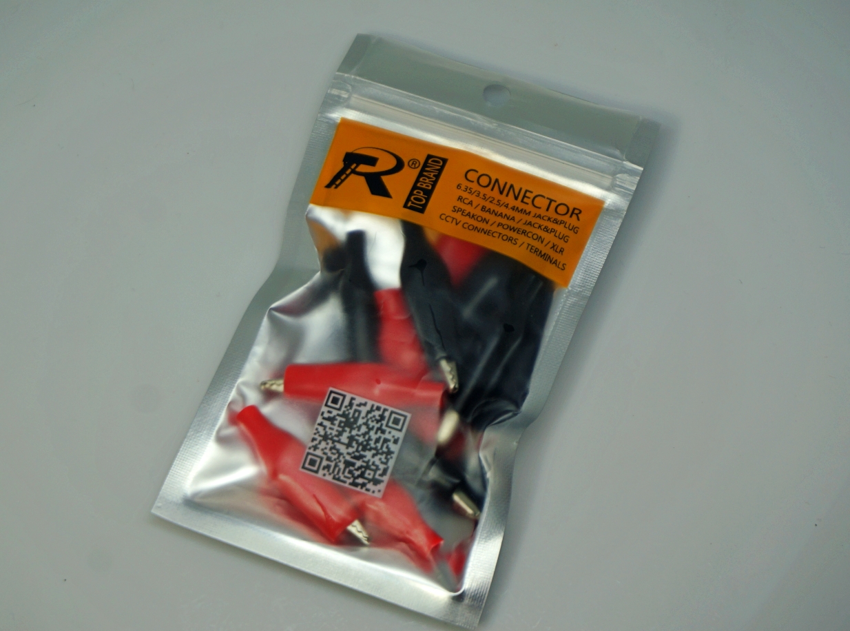 ปากคีบเล็ก ดำ-แดง