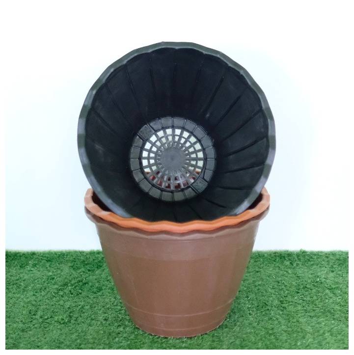 กระถางโอ๊คใหญ่ No.9209 อิฐ