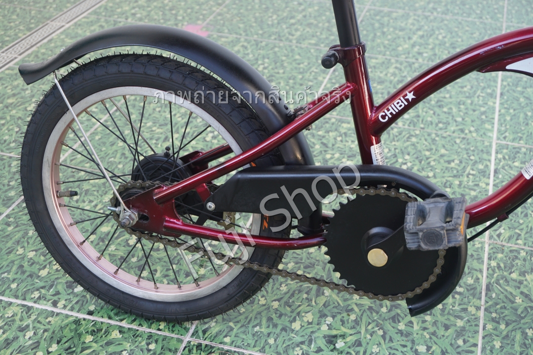 จักรยานเด็กญี่ปุ่น - ล้อ 16 นิ้ว - ไม่มีเกียร์ - Chevrolet - สีแดง [จักรยานมือสอง]