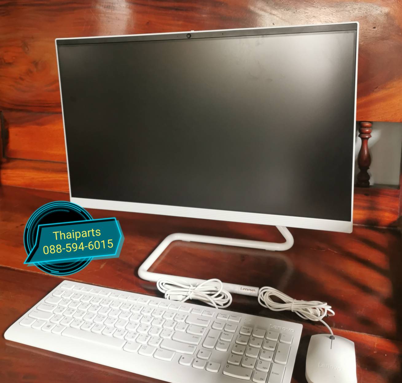 คอมตั้งโต๊ะ Lenovo ideacentre A340-24ICB Core I5-9400T Ram8 HDD 1 TB SSD128 จอ Full HD 23.8 นิ้ว ไร้ขอบ พร้อมใช้