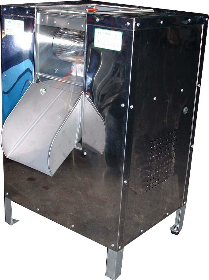 เครื่องขูดมะพร้าว 7นิ้ว มอเตอร์ 1.0HP ทึบ สแตนเลส