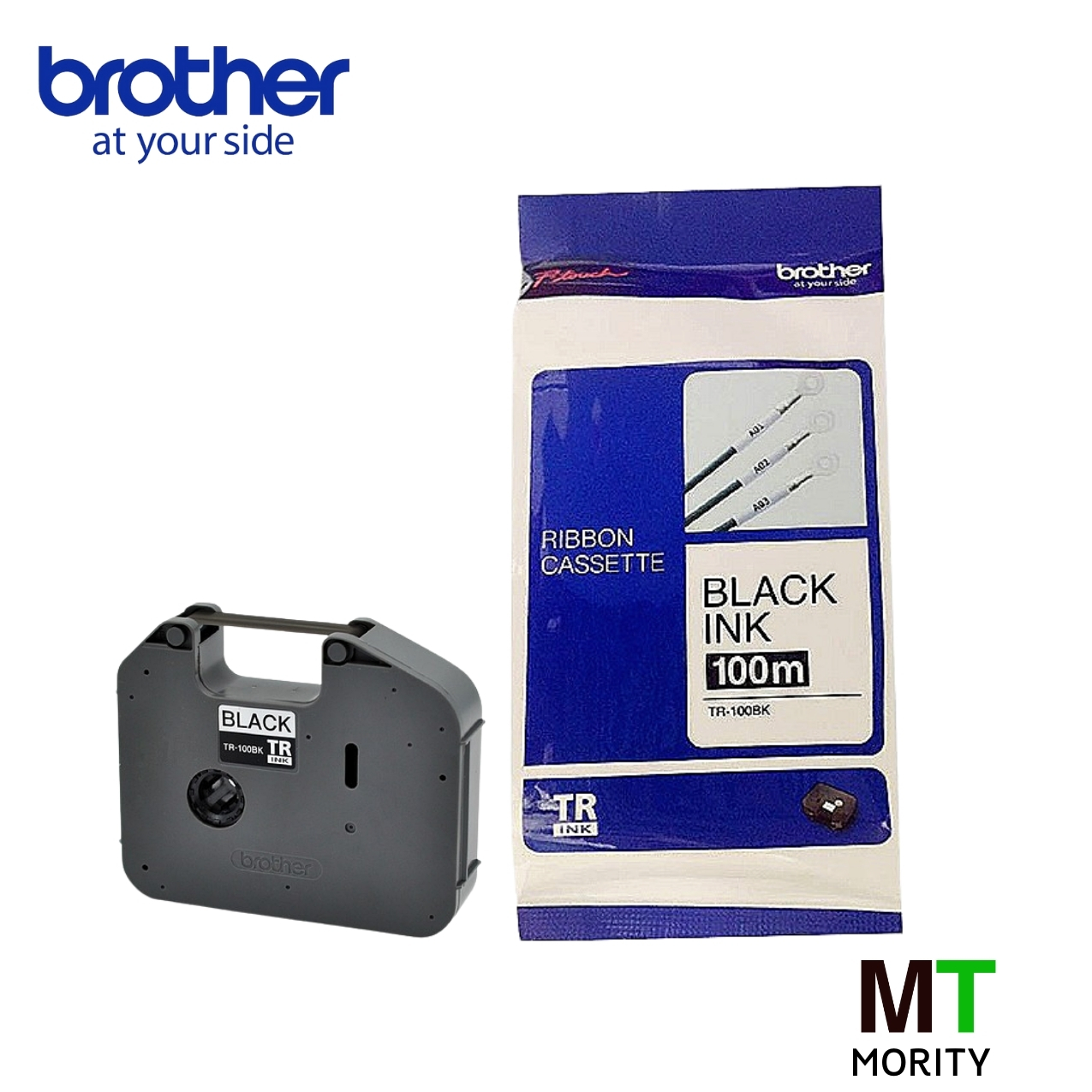 ผ้าหมึก TR-100BK เครื่องพิมพ์ปลอกสายไฟ brother E-850