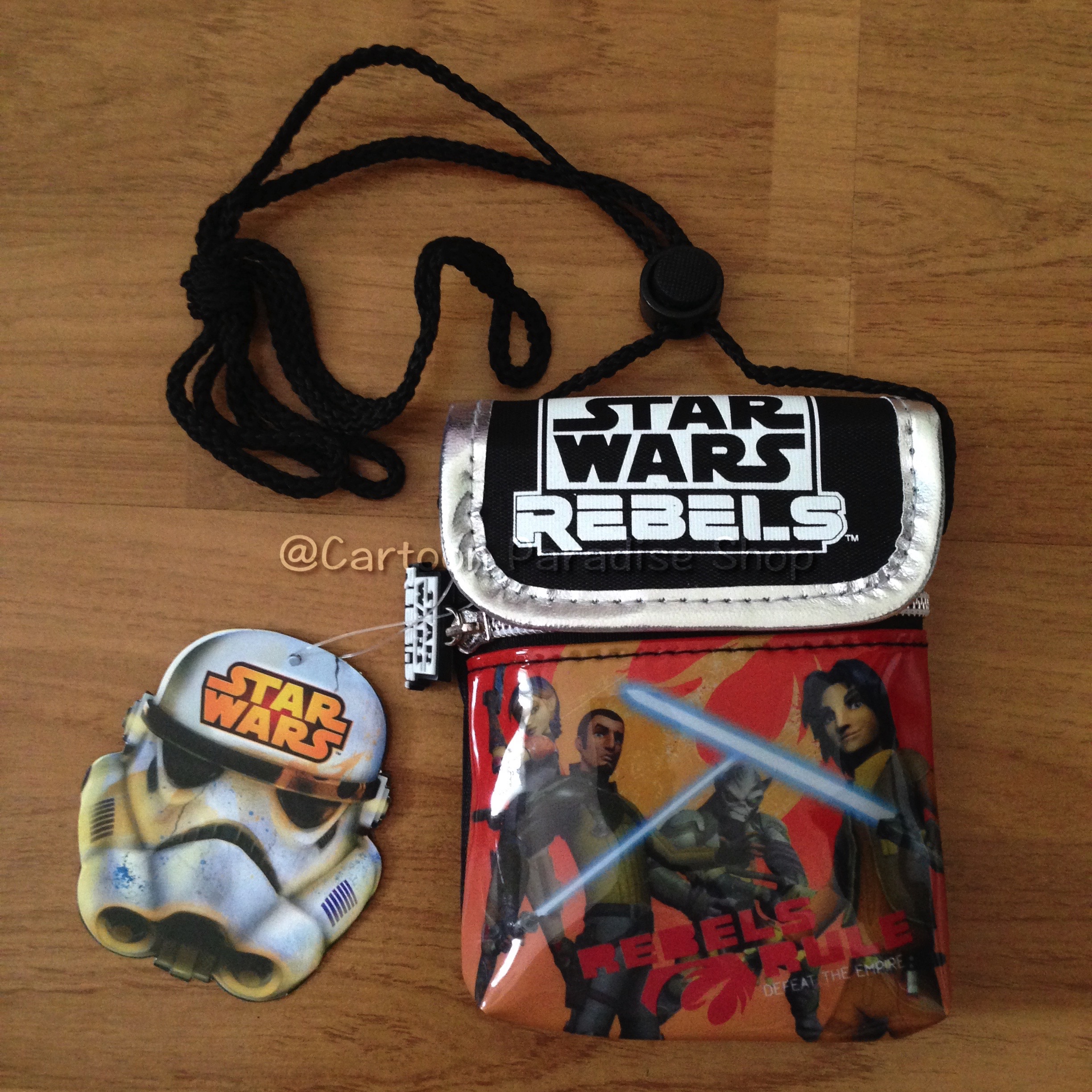กระเป๋าสะพายข้าง กระเป๋าคล้องคอ สตาร์ วอร์ Star Wars Rebles Shoulder Bag Sling Bag