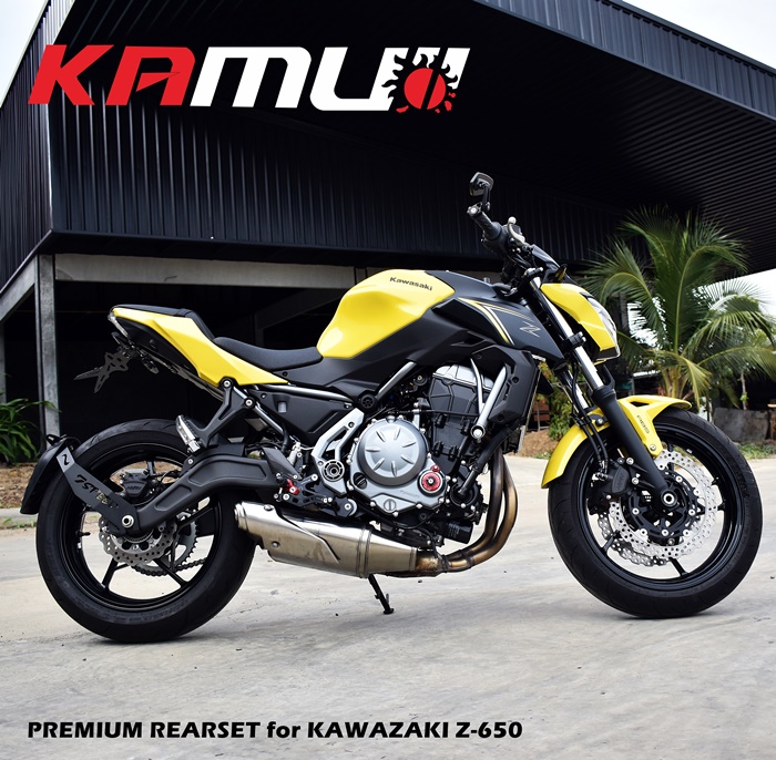 ชุดเกียร์โยงจาก Kamui Z650-NINJA650/2018
