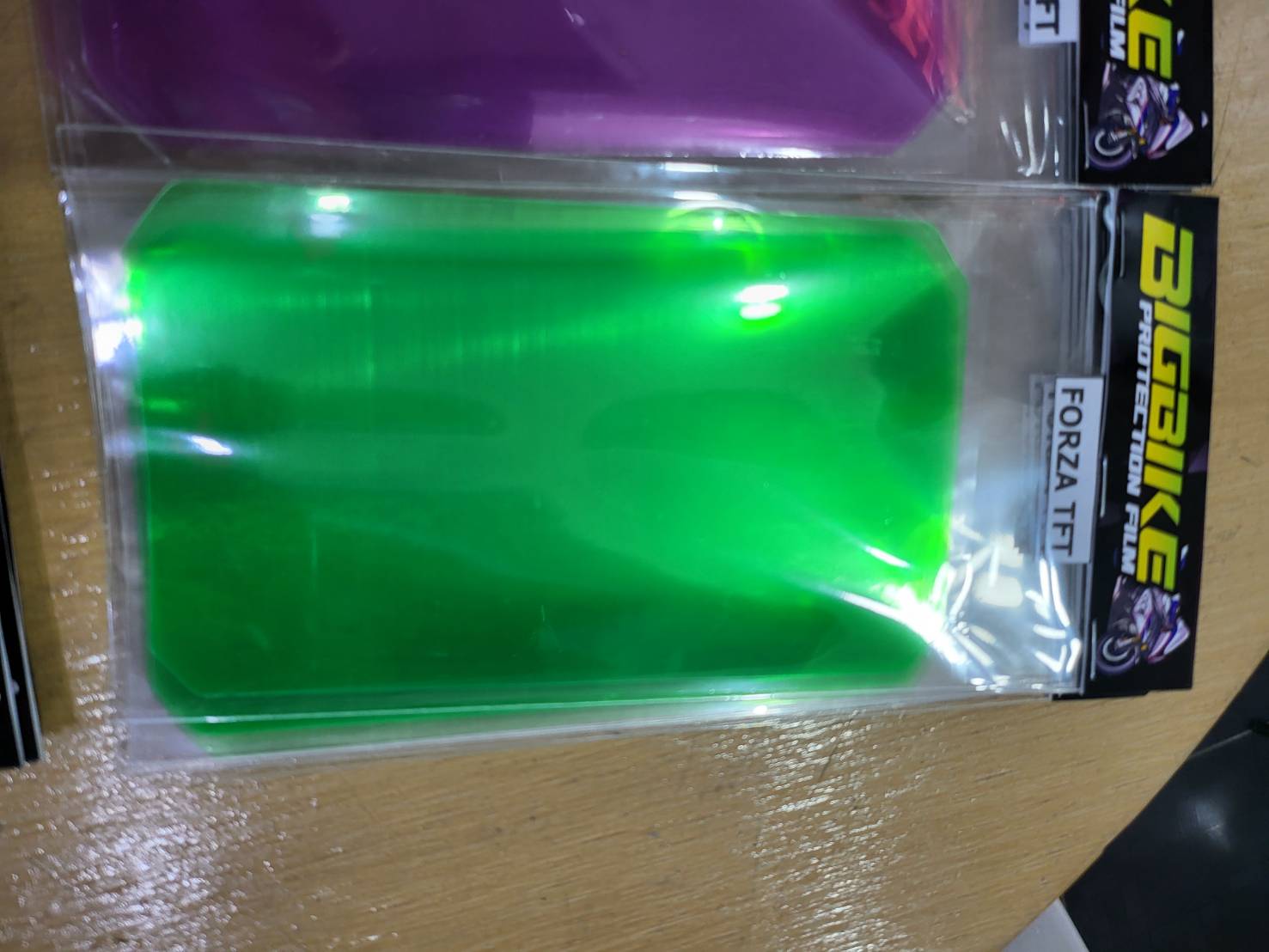 ฟิลม์กันรอยหน้าปัด ALL NEW FORZA 350 จอ TFT มีสีม่วง เขียว แดง ใส รุ้ง เหลือง น้ำเงิน ชา