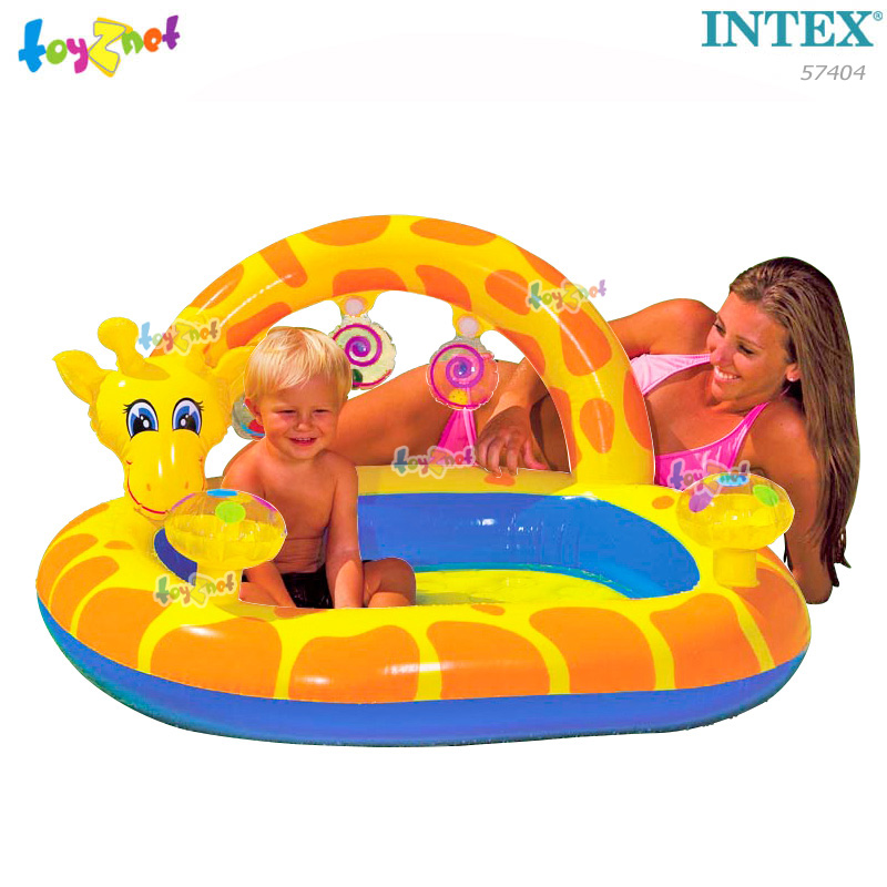 Intex Giraffe Splash Baby Pool 1.12 x 1.02 x 0.56 m. No.57404