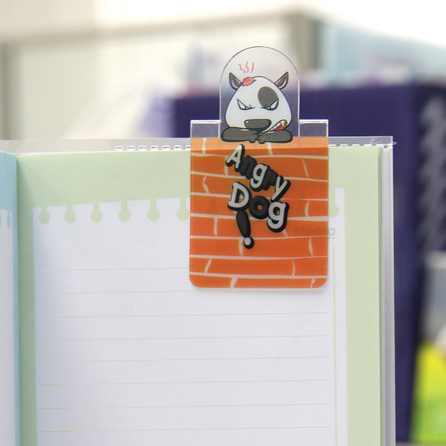 ที่คั่นหนังสือ Bookmark F-Lock ลาย Head To Toe