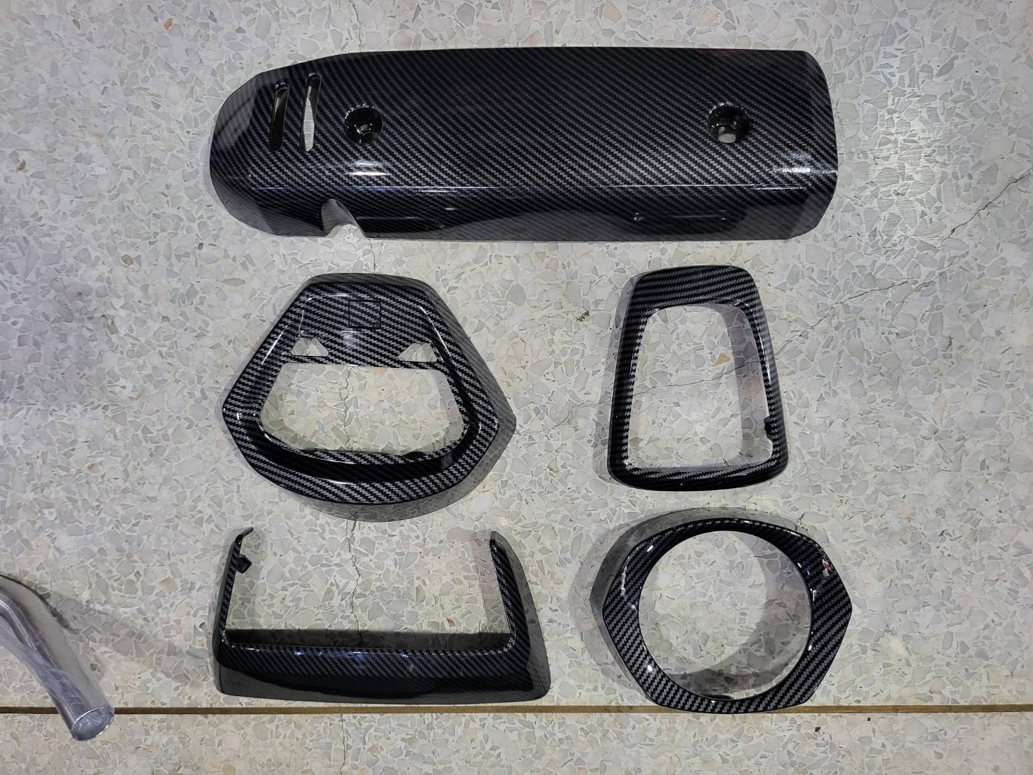 ชุดลายฟิมล์ GIORNO+ ครอบกรอง ไฟหน้า ไฟท้าย ไมล์ โลโก้ ท่อ