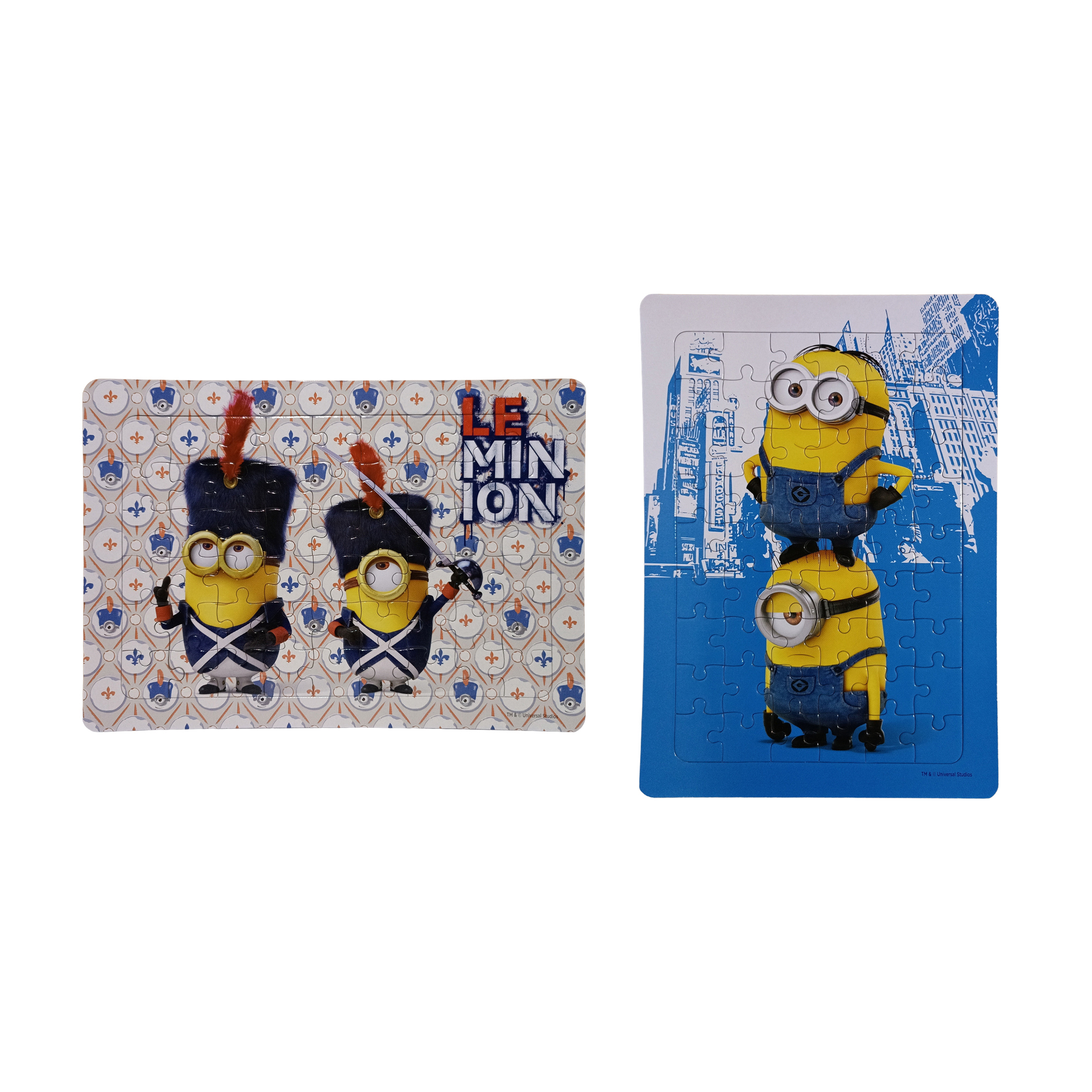 Jigsaw Puzzle 54 ชิ้น แผ่นขนาด L Minion ตัวต่อจิ๊กซอว์มินเนี่ยนพร้อมถาดรอง ของเล่นเสริมทักษะ Bongkoch MagicLand6