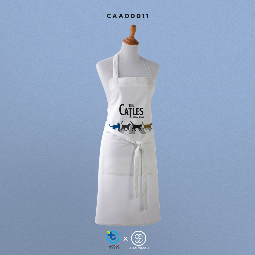 ผ้ากันเปื้อน Apron The Catles II CAA00011 #ต้นกล้าดีไซน์ #SHOPTER