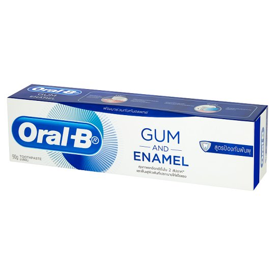 ยาสีฟัน Oral-B ออรัลบี กัมแอนด์อินาเมล โปรเทคชั่น สูตรป้องกันฟันผุ 90 กรัม