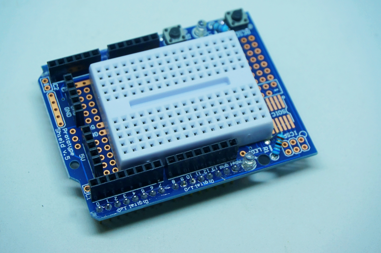 Proto + Breadboard shield