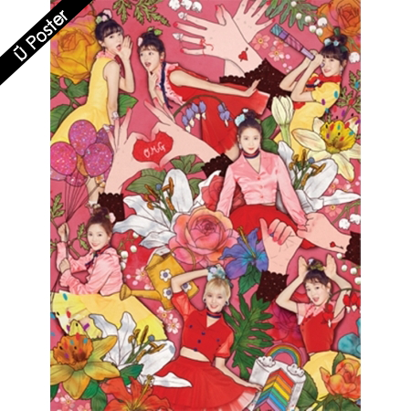 [พร้อมส่ง 1 อัลบั้ม] OH MY GIRL - 4th Mini Album "COLORING BOOK" + Poster