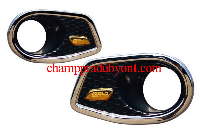 ครอบไฟตัดหมอกโครเมี่ยม ISUZU D-MAX 07-11 FITT ทรง GOLD SERIES