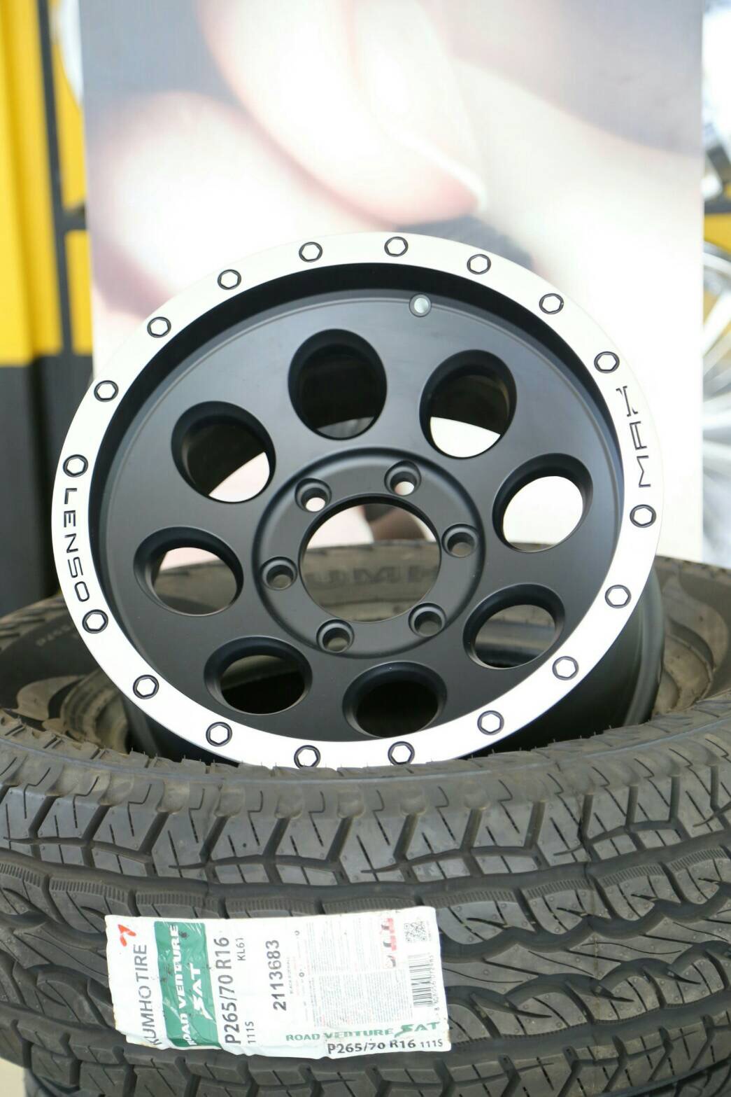 promotion Lenso Max +ยาง Kumho 16"