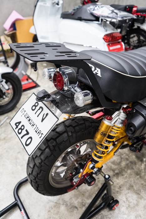 ตะแกรงแร็คหลังใส่กล่อง HONDA MONKEY 125 GRAND ราคา1600
