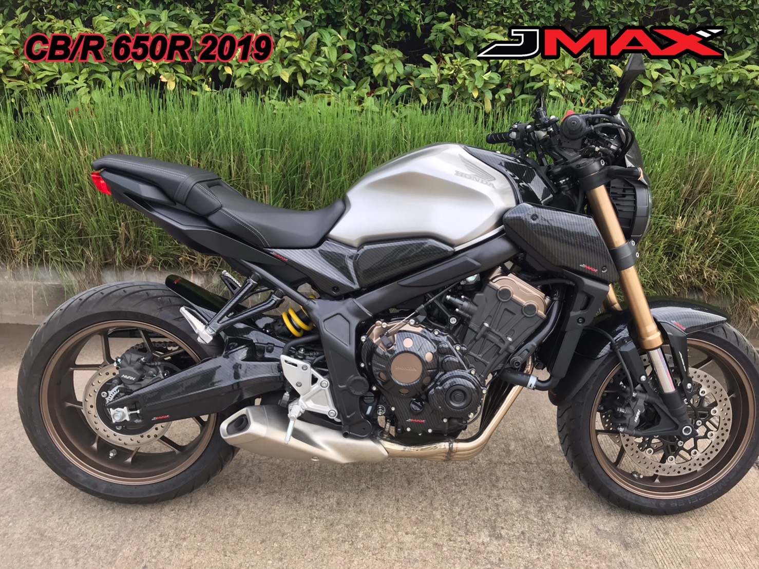 ครอบข้างเบาะ ลายฟิมล์ 6D CB 650R 2019 J-MAX ราคา1750