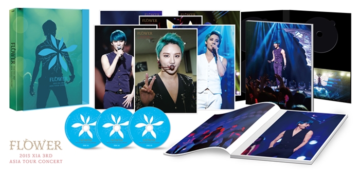 [PRE-ORDER] XIA - 2015 XIA 3RD ASIA TOUR ENCORE CONCERT IN SEOUL "FLOWER" (3DVD)