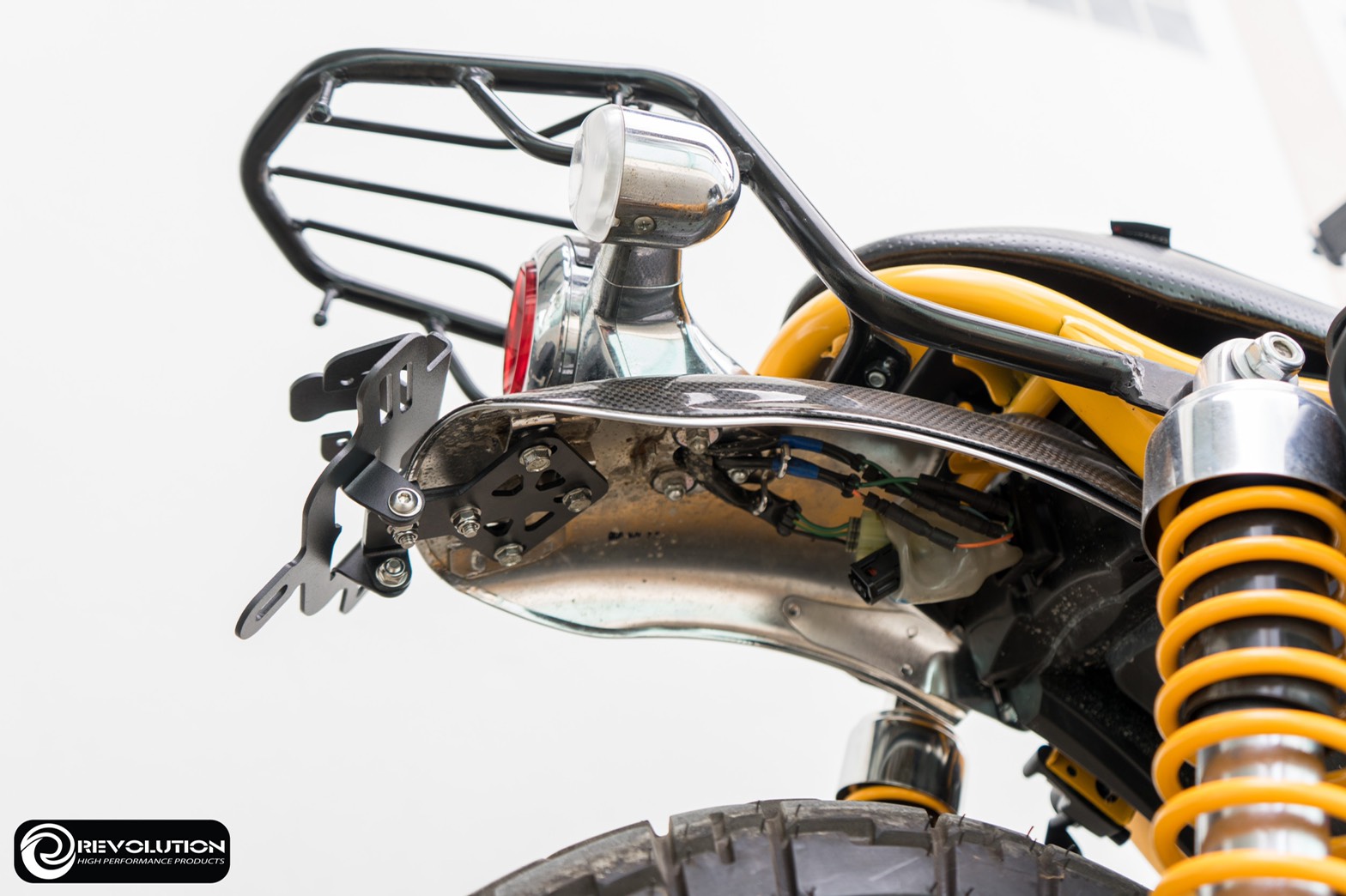 ท้ายสั้น ขายึดป้ายทะเบียน REVOLUTION MONKEY 125 หน้า3MM ราคา1150