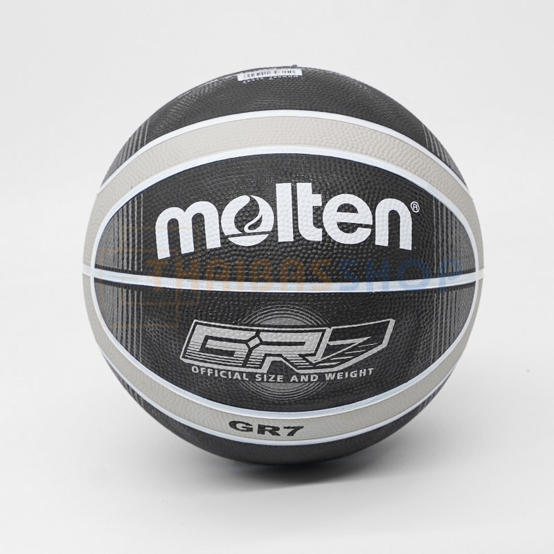 (ของแท้ 100%) ลูกบาส ลูกบาสเกตบอล molten BGRX7-KS size 7 ของแท้ 100% มี มอก. บาสยาง