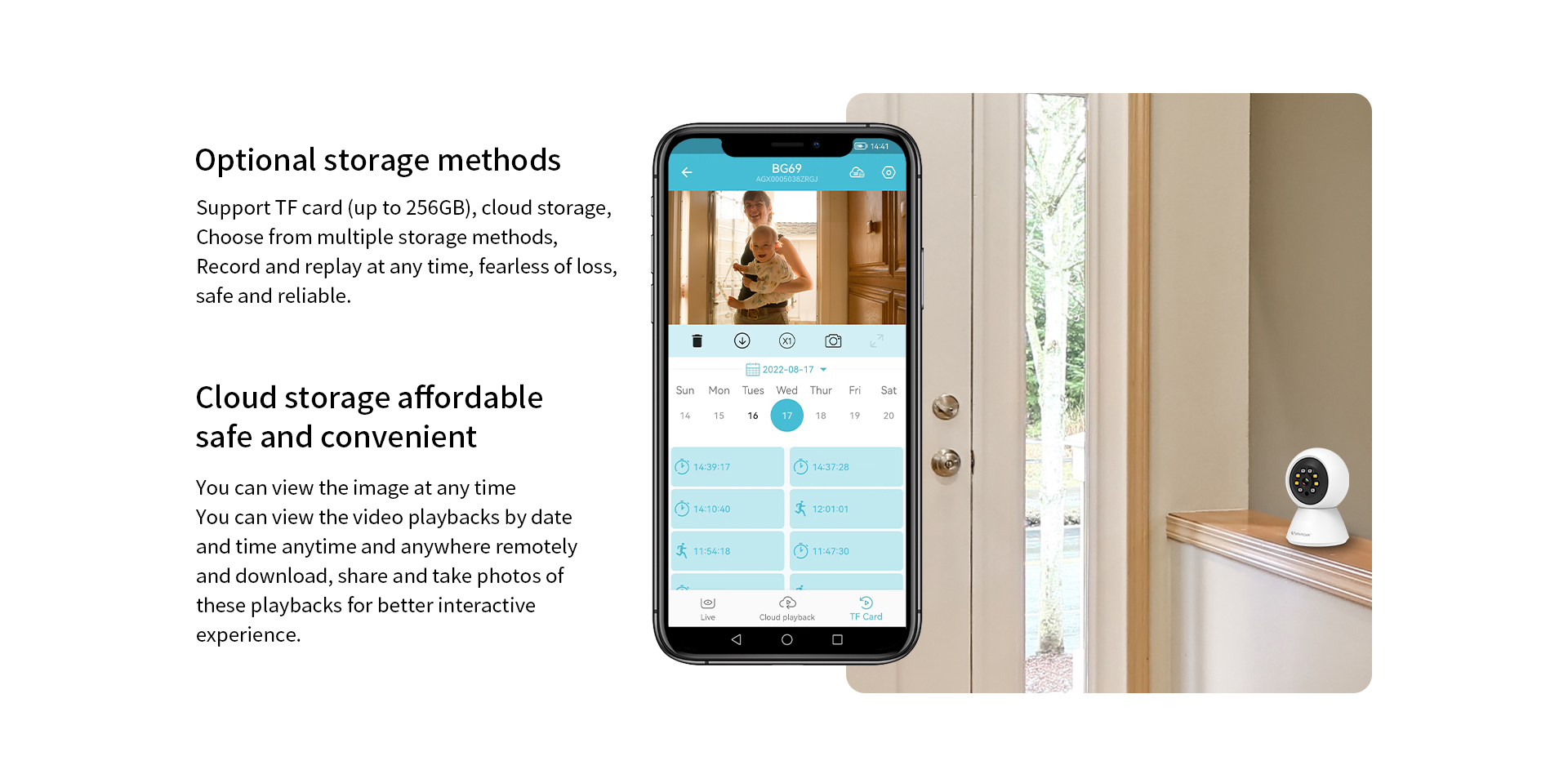 Vstarcam C991 กล้องวงจรปิดระบบ IP WIFI 2 MP Color Night Vision มีไมค์และลำโพงในตัว BY BILLIONAIRE SECURETECH C991