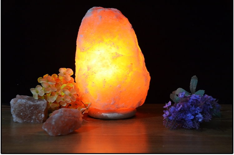 โคมไฟเกลือหิมาลายัน Himalayan Salt Lamp โคมไฟแก้ภูมิแพ้ หินเกลือหิมาลัย ป้องกันฝุ่นละออง ลดกลิ่นอับ ส่งฟรี!!!