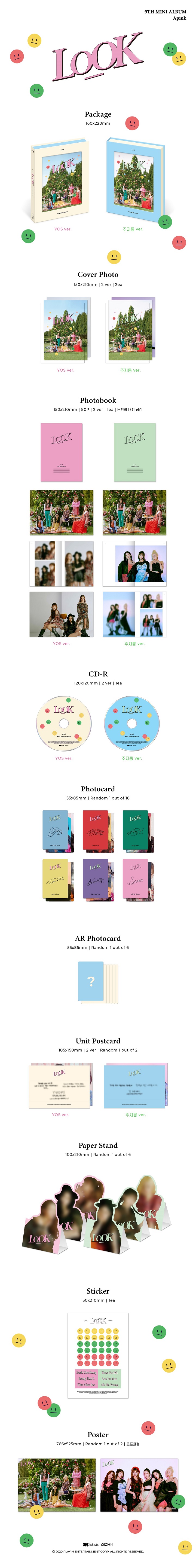 [PRE-ORDER] APINK - 9th Mini Album "LOOK"