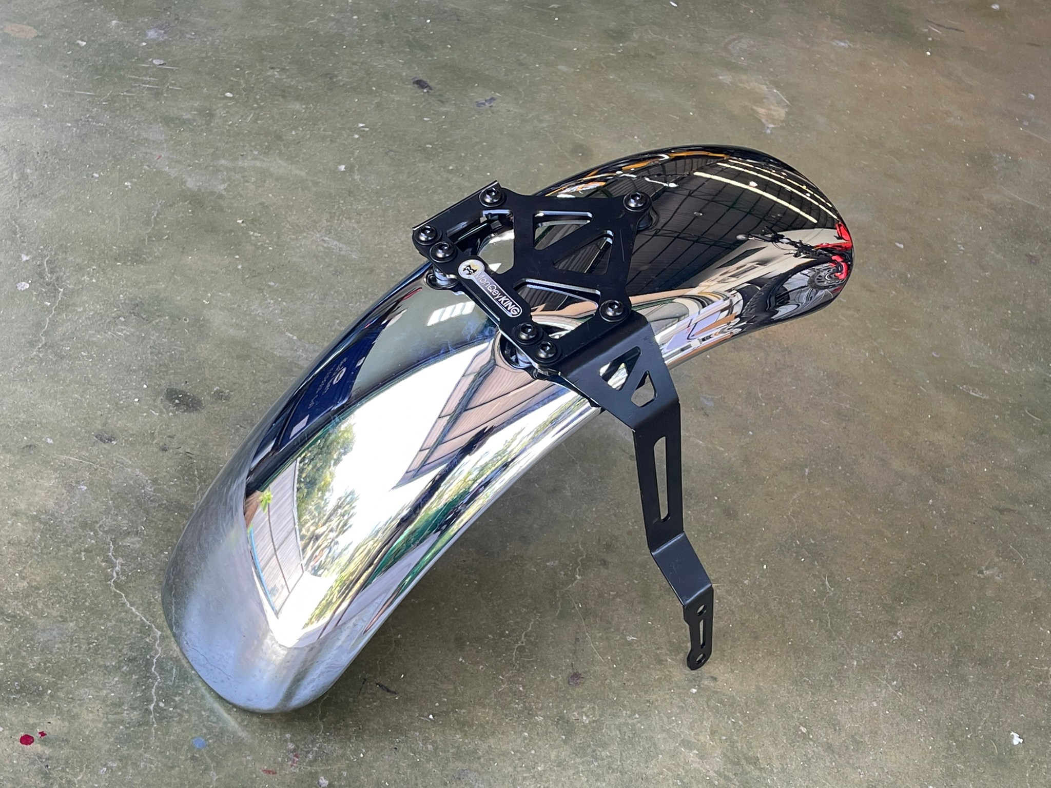 ชุดขาย้ายบังโคลนหน้าเดิม ลงล่าง Monkey125 MonQeyKing ราคา1990