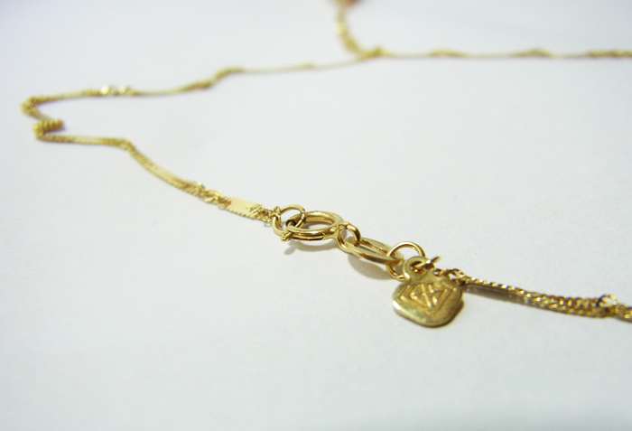 สร้อย Tin cup อิตาลี 18k,มุก south sea 11-12 มิล AAA สีทอง