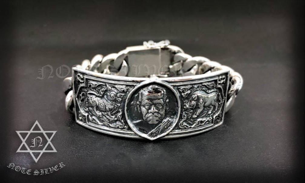 ข้อมือเหรดพระ Sterling Silver 925 NSSV3052