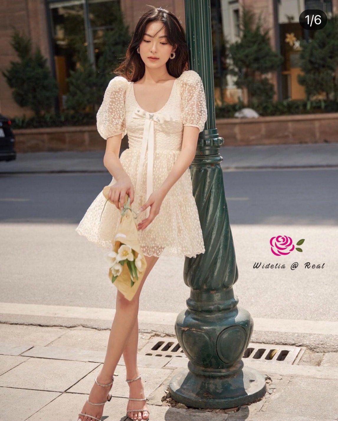 DJ Dress เดรสลูกไม้สุดน่ารัก